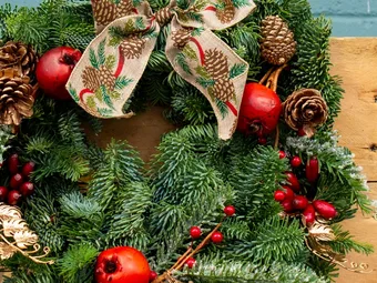 Looking After Your Christmas Wreath