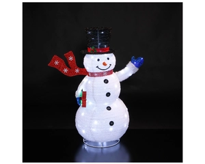 1.2M POP UP SNOWMAN 120 LEDS