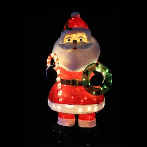 1.8M Fleece Pop Up Santa