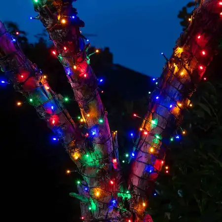 100 Fit & Forget Battery Operated Multi Colour Lights