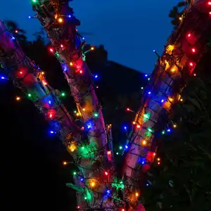 100 Fit & Forget Battery Operated Multi Colour Lights