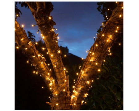 100 FIT & FORGET BATTERY OPERATED WARM WHITE LIGHTS