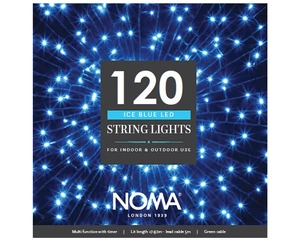 120 ICE BLUE MULTI FUNCTION STRING LIGHTS - image 1