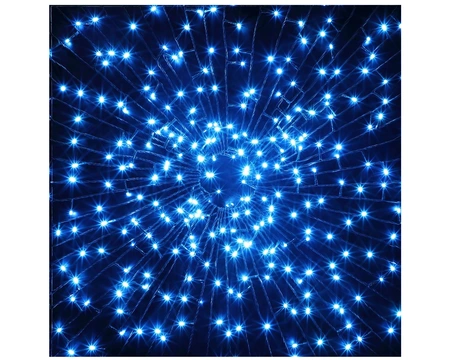 120 ICE BLUE MULTI FUNCTION STRING LIGHTS - image 3