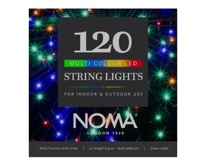 120 MULTI COLOUR MULTI FUNCTION STRING LIGHTS - image 1