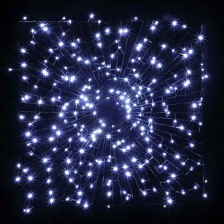 120 White Multi Function String Lights - image 3