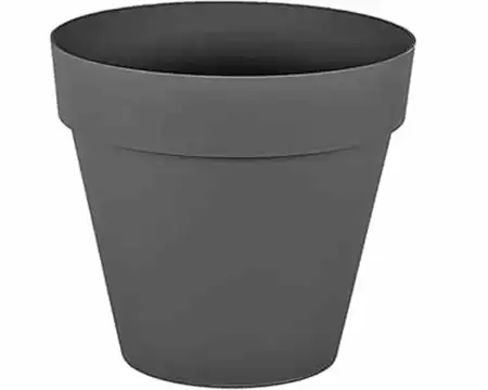19CM CASCADE POT ANTHRACITE