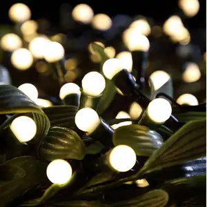 200 Fit & Forget Battery Operated Warm White Berry Lights