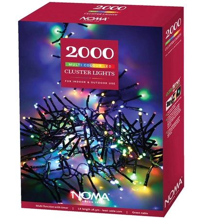 2000 Multi Colour Multi Function Cluster Lights