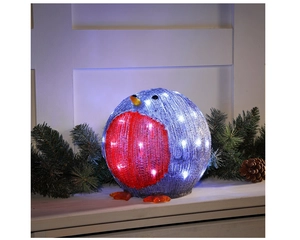 27CM ACRYLIC ROUND ROBIN