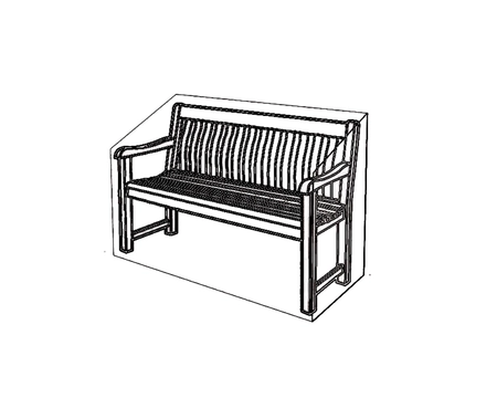 3 SEAT BENCH COVER - image 3
