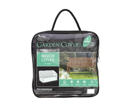 3 SEAT BENCH COVER PRESTIGE GREY