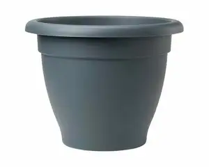 33CM PLANTER  SLATE GREY