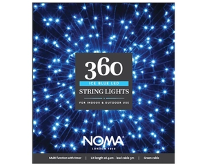 360 ICE BLUE MULTI FUNCTION STRING LIGHTS