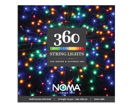 360 MULTI COLOUR MULTI FUNCTION STRING LIGHTS - image 1