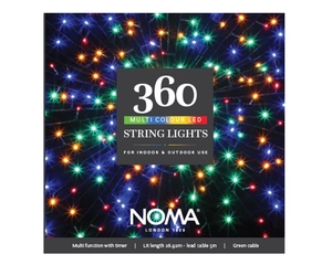 360 MULTI COLOUR MULTI FUNCTION STRING LIGHTS - image 1