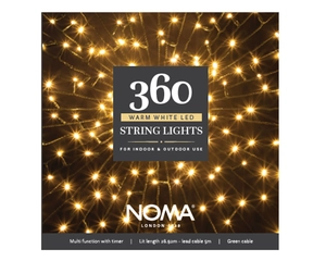 360 WARM WHITE MULTI FUNCTION STRING LIGHTS - image 1