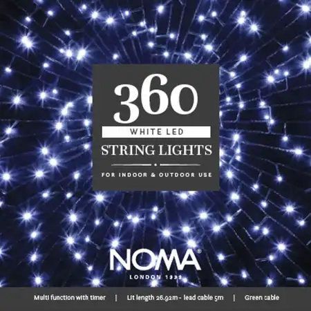 360 White Multi Function String Lights - image 1