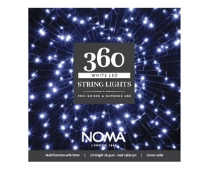 360 WHITE MULTI FUNCTION STRING LIGHTS - image 1