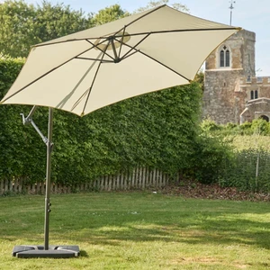 3M Sapporo C/Lever Parasol - Taupe
