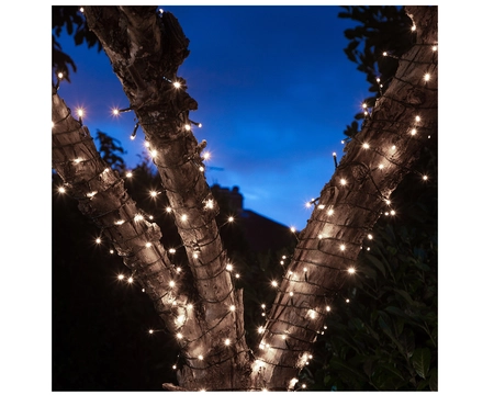 400 FIT & FORGET BATTERY OPERATED WHITE LIGHTS