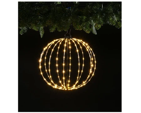 40CM HANGING TUBE LIGHT SPHERE