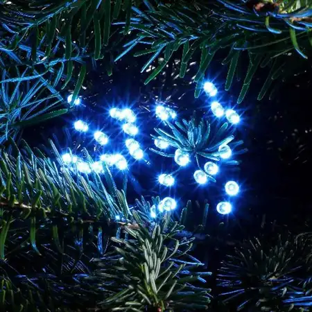 480 Ice Blue Multi Function String Lights - image 2