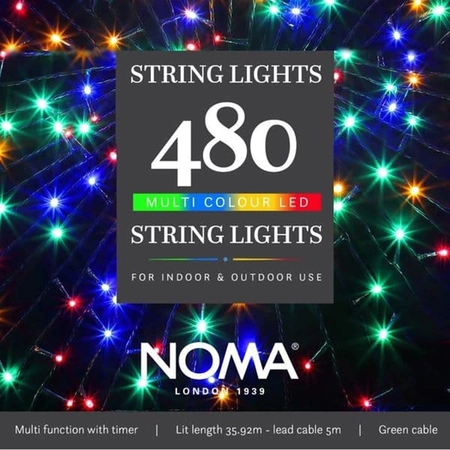 480 Multi Colour Multi Function String Lights