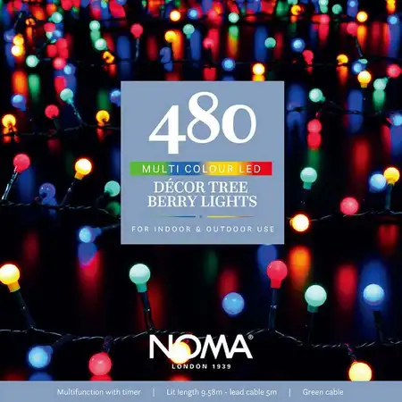 480 Multi Colour Berry Lights - image 1