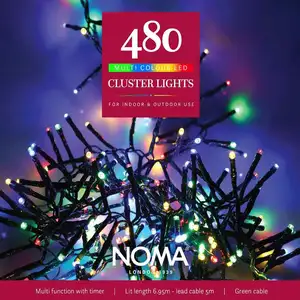 480 Multi Colour Multi Function Cluster Lights