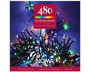 480 MULTI COLOUR MULTI FUNCTION CLUSTER LIGHTS