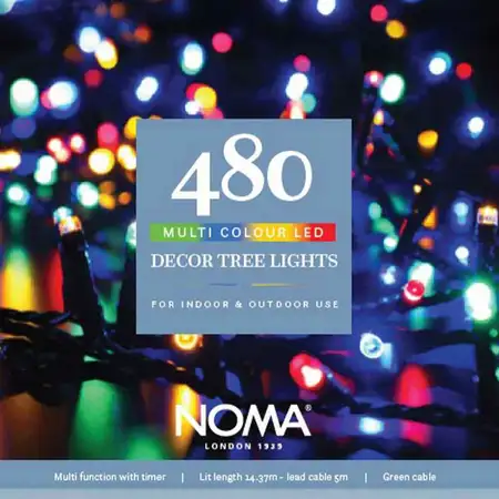 480 Multi Colour Multi Function Tree Lights