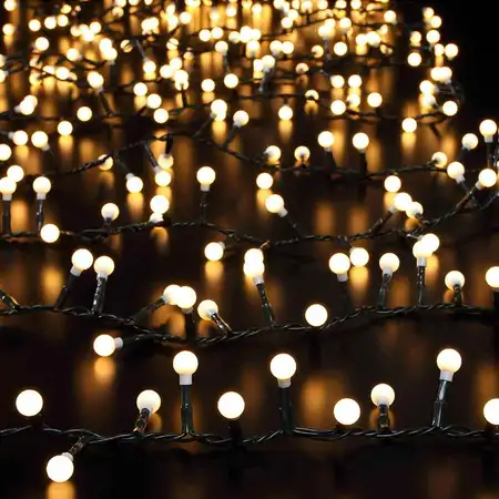 480 Warm White Berry Lights