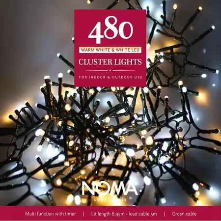 480 Warm White Multi Function Cluster Lights - image 1