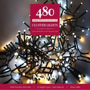 480 Warm White Multi Function Cluster Lights