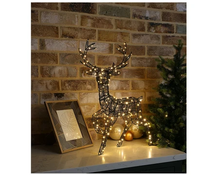 52CM BLACK WIRE STAG - image 1