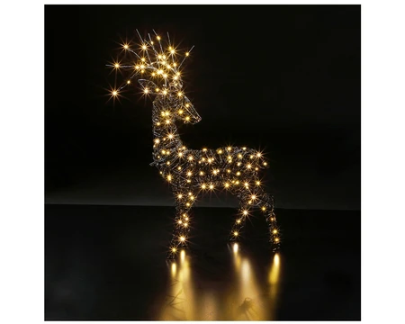 60CM BLACK STAG BRANCH ANTLERS - image 2