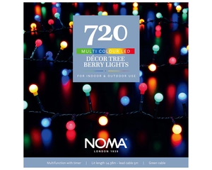 720 RED DECOR BERRY LIGHTS