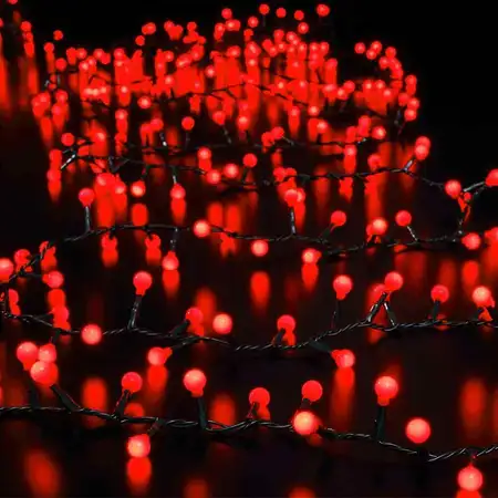 720 Red Decor Berry Lights - image 2