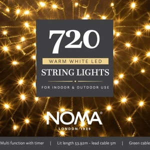 720 Warm White Multi Function String Lights