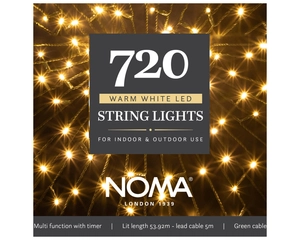 720 WARM WHITE MULTI FUNCTION STRING LIGHTS