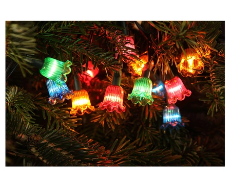 80 MULTI COLOUR CANTERBURY BELLE LIGHTS