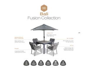 BALI 6 SEAT DINING SUITE - image 5