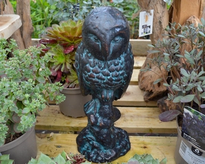 BARN OWL METAL ORNAMENT - image 3