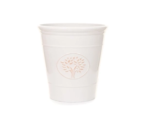 BLENHEIM POT OFF WHITE 40CM