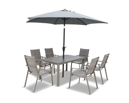 CAPRI 6 SEAT DINING SET - image 2
