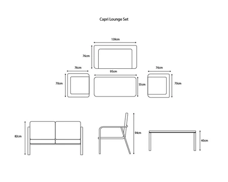 CAPRI LOUNGE SET - image 4