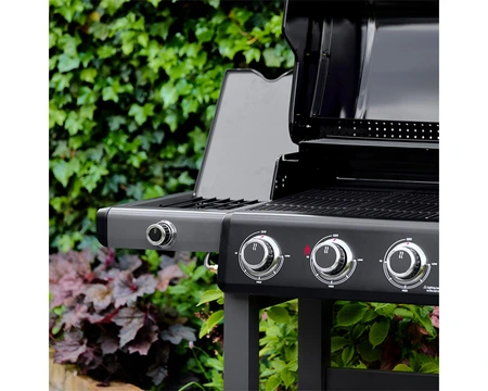 CARBON 4 BURNER BBQ - BLACK - image 2