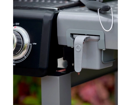 CARBON 4 BURNER BBQ - BLACK - image 3