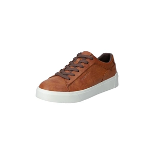 Cognac Lace Up Trainer Size 41